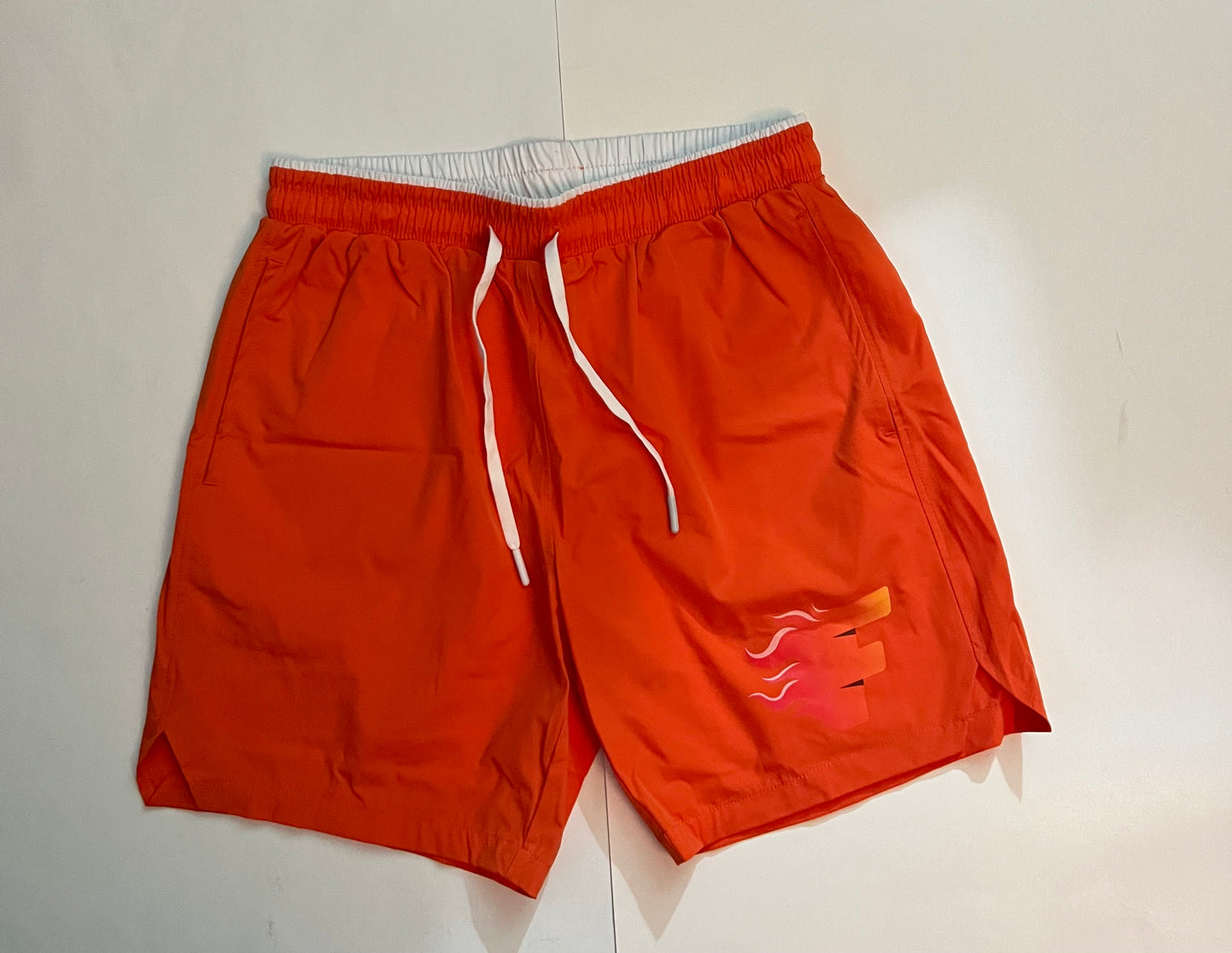 Men's Fashion Colorblock Midi Basketball Shorts