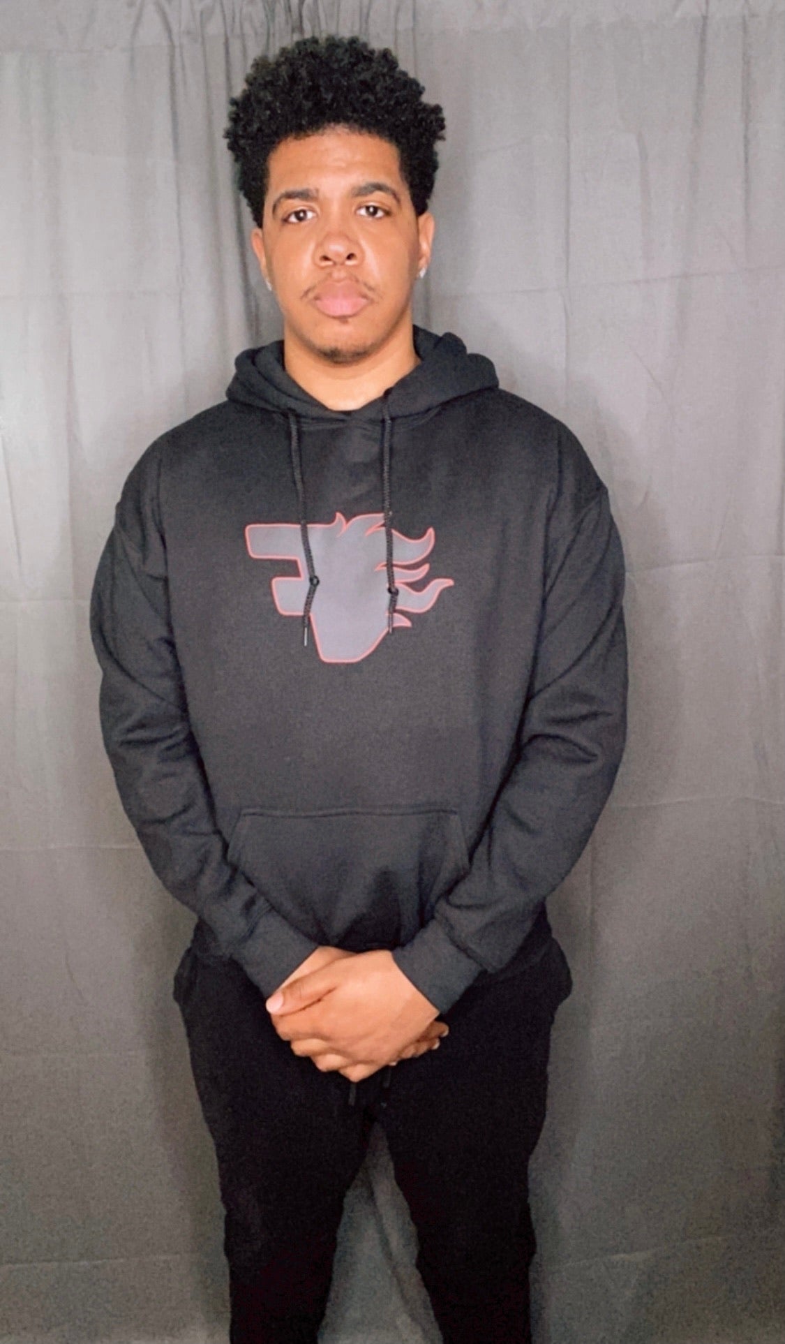 Fiyah Fitness Logo Hoodie