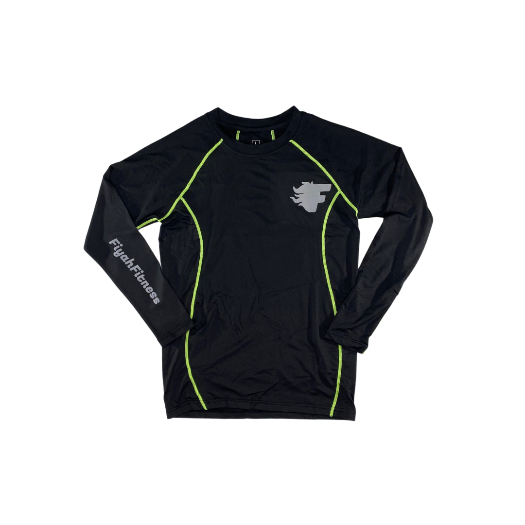 Fiyah Men long Sleeve compression shirt