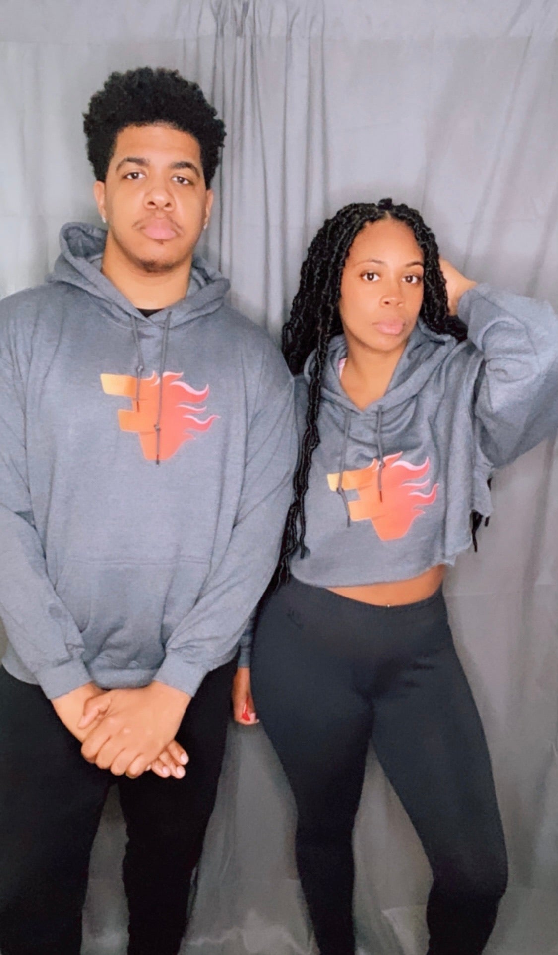 Fiyah Fitness Logo Hoodie