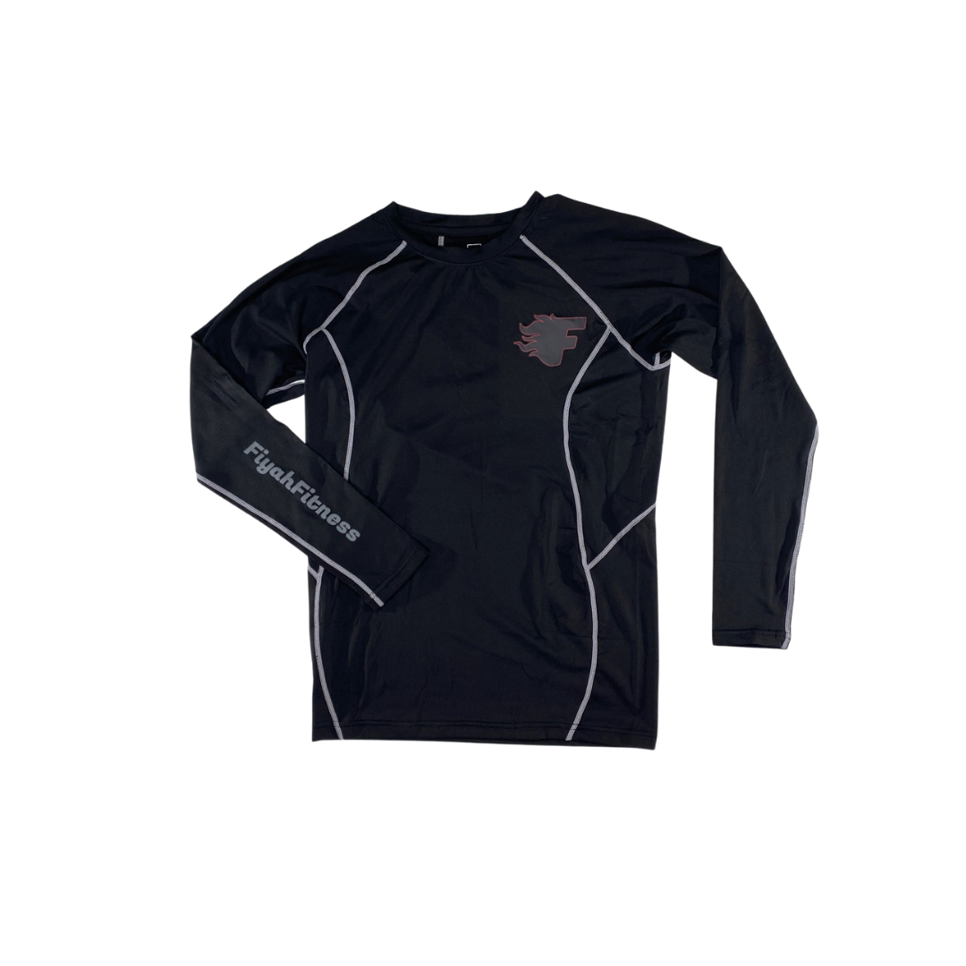 Fiyah Men long Sleeve compression shirt