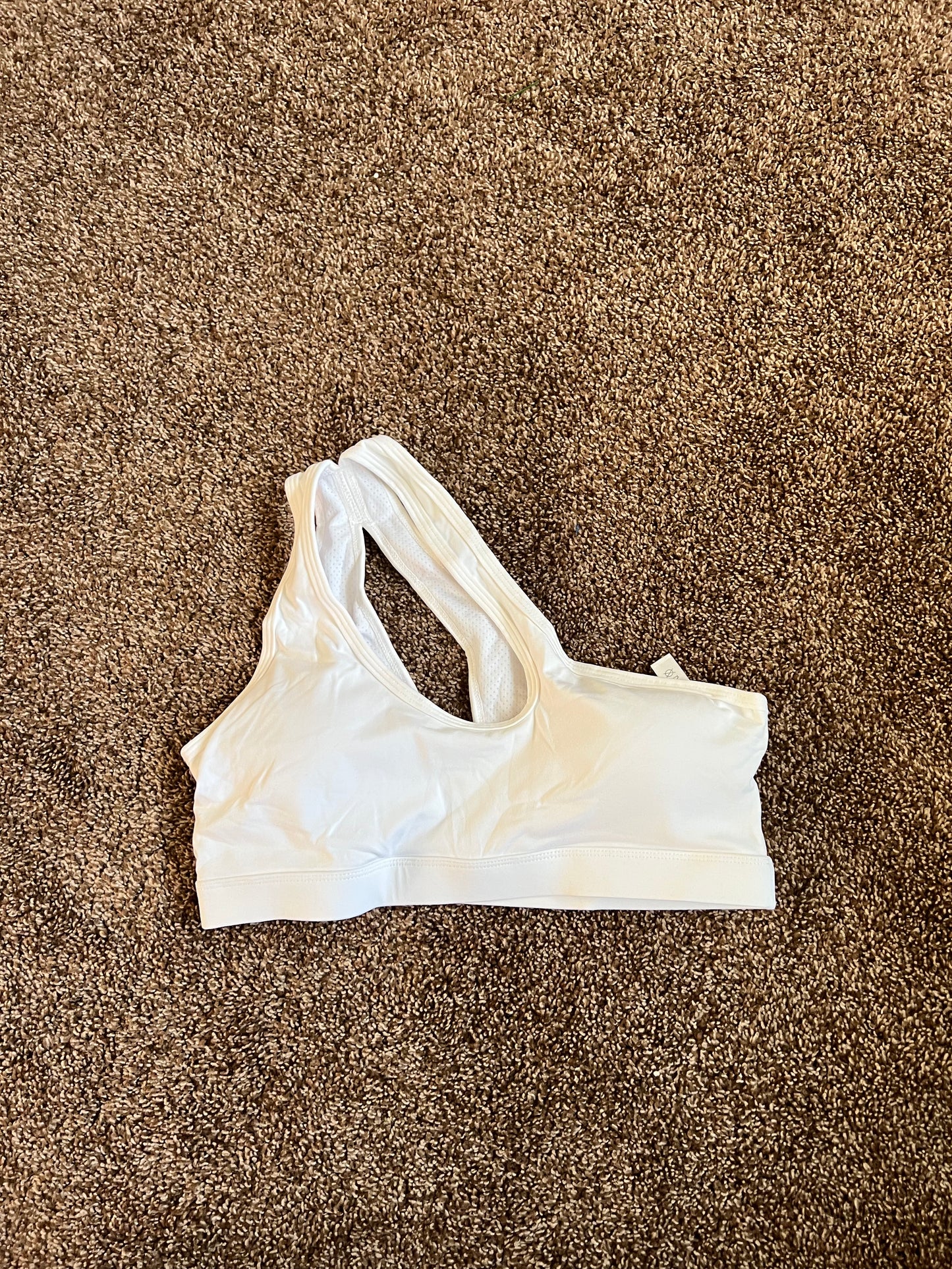 White Sports Bra